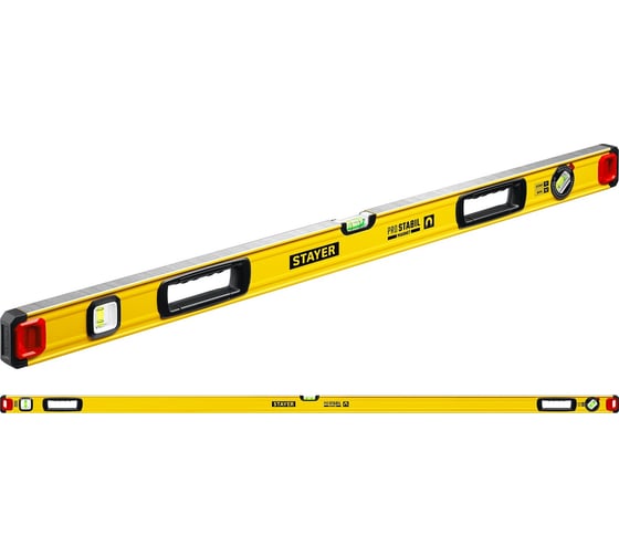 Изображение товара Уровень STAYER Professional магнитный с двумя фрезерованными поверхностями 2000 мм 3480-200