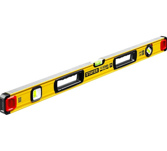 Изображение товара Уровень STAYER Professional магнитный с двумя фрезерованными поверхностями 800 мм 3480-080