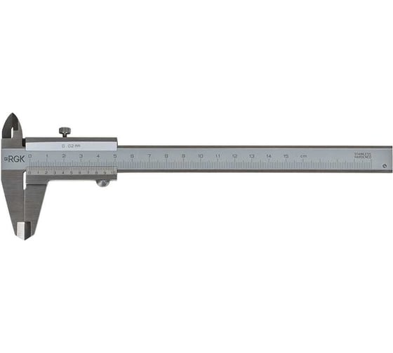 Изображение товара Штангенциркуль RGK SCM-150 механический С ПОВЕРКОЙ 755788