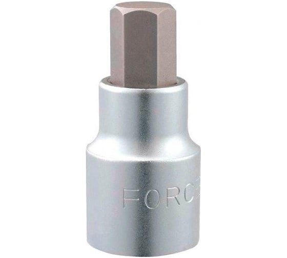 Изображение товара Головка-бита 6-гранная 3/4", 17 мм, 80 мм FORCE 36408017