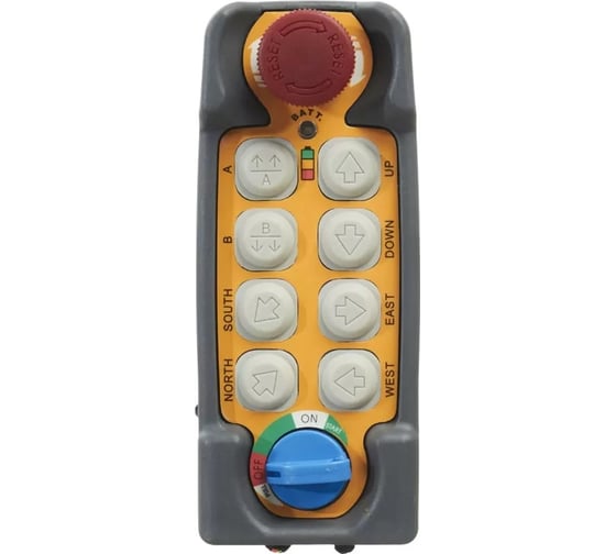 Изображение товара Радиоуправление для лебедок TELECRANE А21-Е2 8 кнопок 00012177