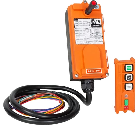 Изображение товара Радиоуправление TELECRANE А21-2D, (2 кн., 2 ск, U= 220/380В) 00016441