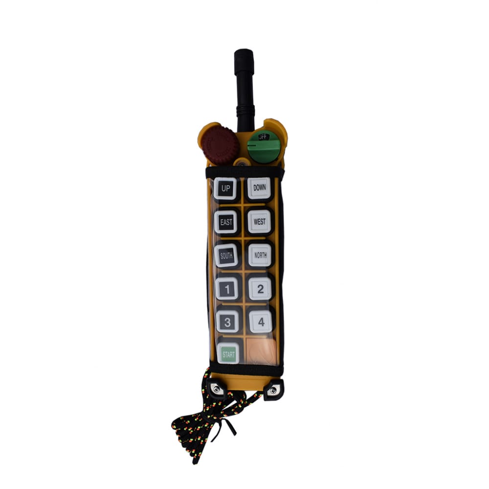 Десятикнопочный пульт для радиоуправления А24-10D TELECRANE пульт для радиоуправления а24 60 double joystick telecrane