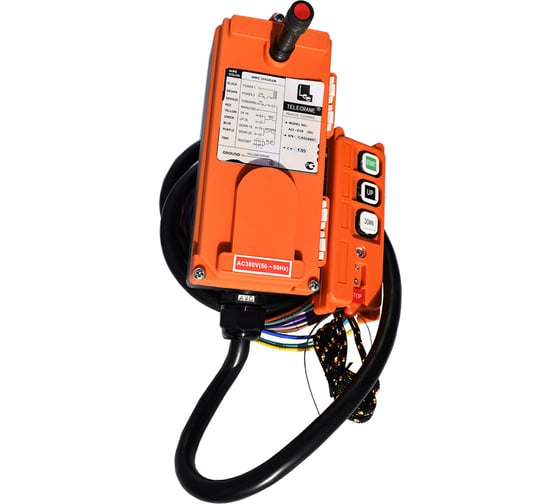Изображение товара Радиоуправление для лебедок, 2 кнопки, 12v-24v TELECRANE А21-2D 00019848