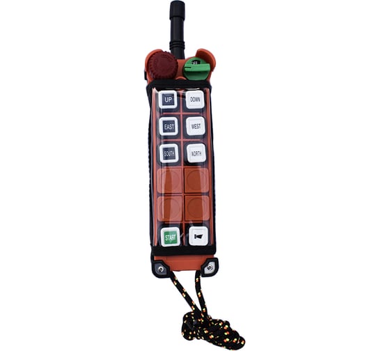 Изображение товара Пульт для радиоуправления, 6 кнопок, TELECRANE А25-6D 00005683