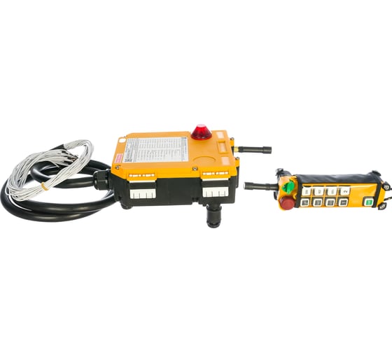 Изображение товара Радиоуправление TELECRANE А24-8D (пульт 8 кн, 2 ск. + приемник, питание 220/380 В) 00005046