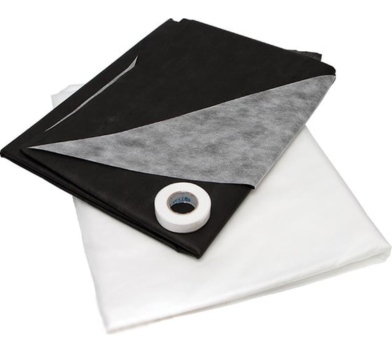 Изображение товара Комплект нетканых материалов для томатов Агротекс бело-черный ПРОТЭКТ КТ-3