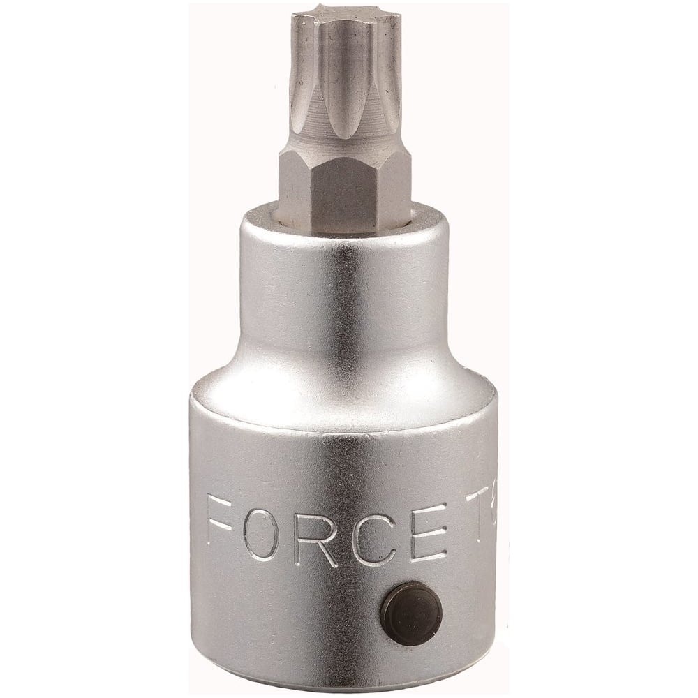 Изображение товара Головка-бита FORCE T100 3/4 дюйма 80 мм для TORX с креплением квадратно-шариковым