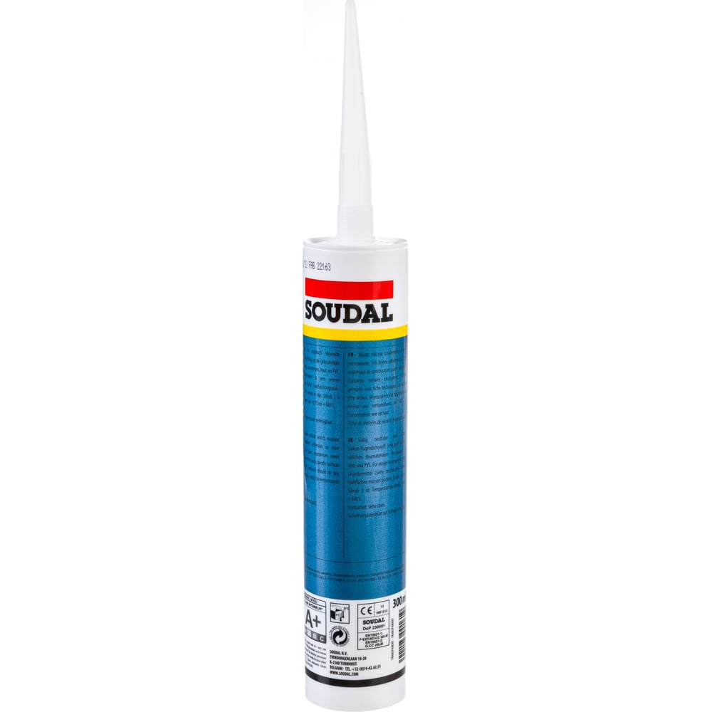 фото Нейтральный силиконовый герметик soudal