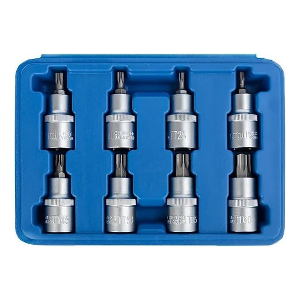 Изображение товара Набор головок TORX 1/2" DR из 8 предметов VERTUL VR50189