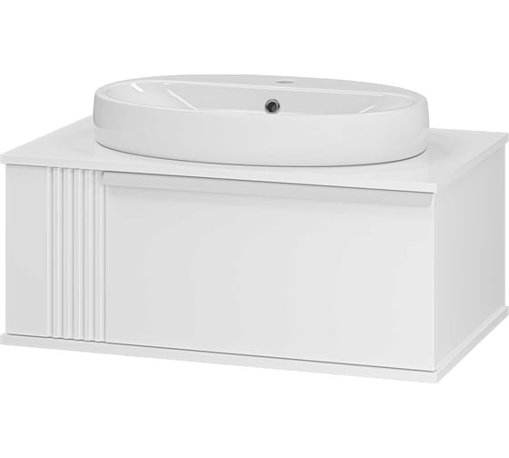 Изображение товара Подвесная тумба Brevita Savoy - 80, с 1 ящиком, белый SAV-09080-0101Я