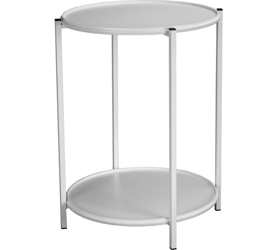 Изображение товара Журнальный стол Мебелик BeautyStyle 21 белый/ белый 8601