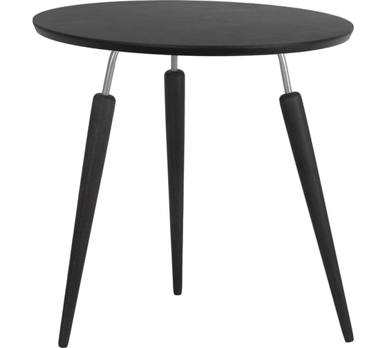 Изображение товара Журнальный стол Мебелик BeautyStyle 22 черный элит/ металл/ эбеновое дерево 8603