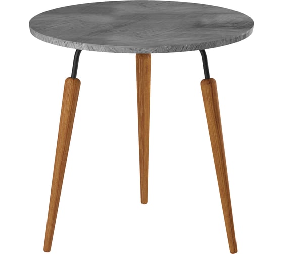 Изображение товара Журнальный стол Мебелик BeautyStyle 22 орех гикори grey/ черный/ бук 8604