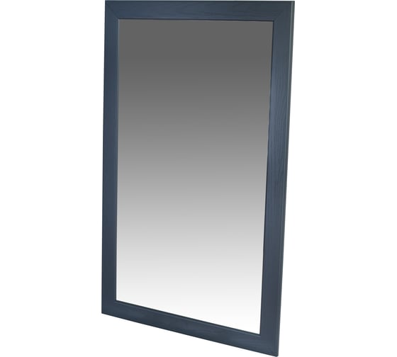 Изображение товара Навесное зеркало Мебелик Берже 24-105 серый графит 105 см х 65 см 8688