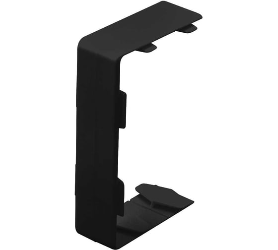 Изображение товара Соединительный переходник для РКК 100x60 Рувинил черный уп 4 шт ПРС-100х60-Ч