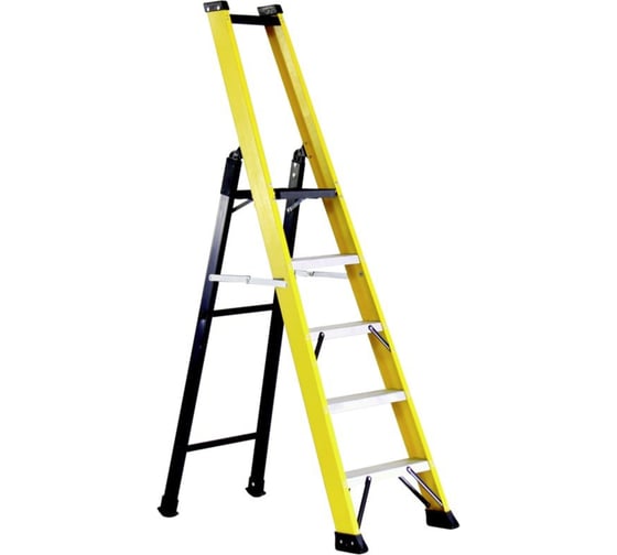 Изображение товара Диэлектрическая стремянка Svelt с полочкой Smart1 3 ступени SSMAR103