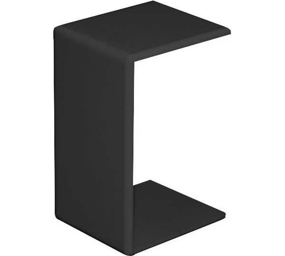 Изображение товара Соединительный переходник для РКК 60x40 Рувинил черный уп 10 шт ПРС-60х40-Ч