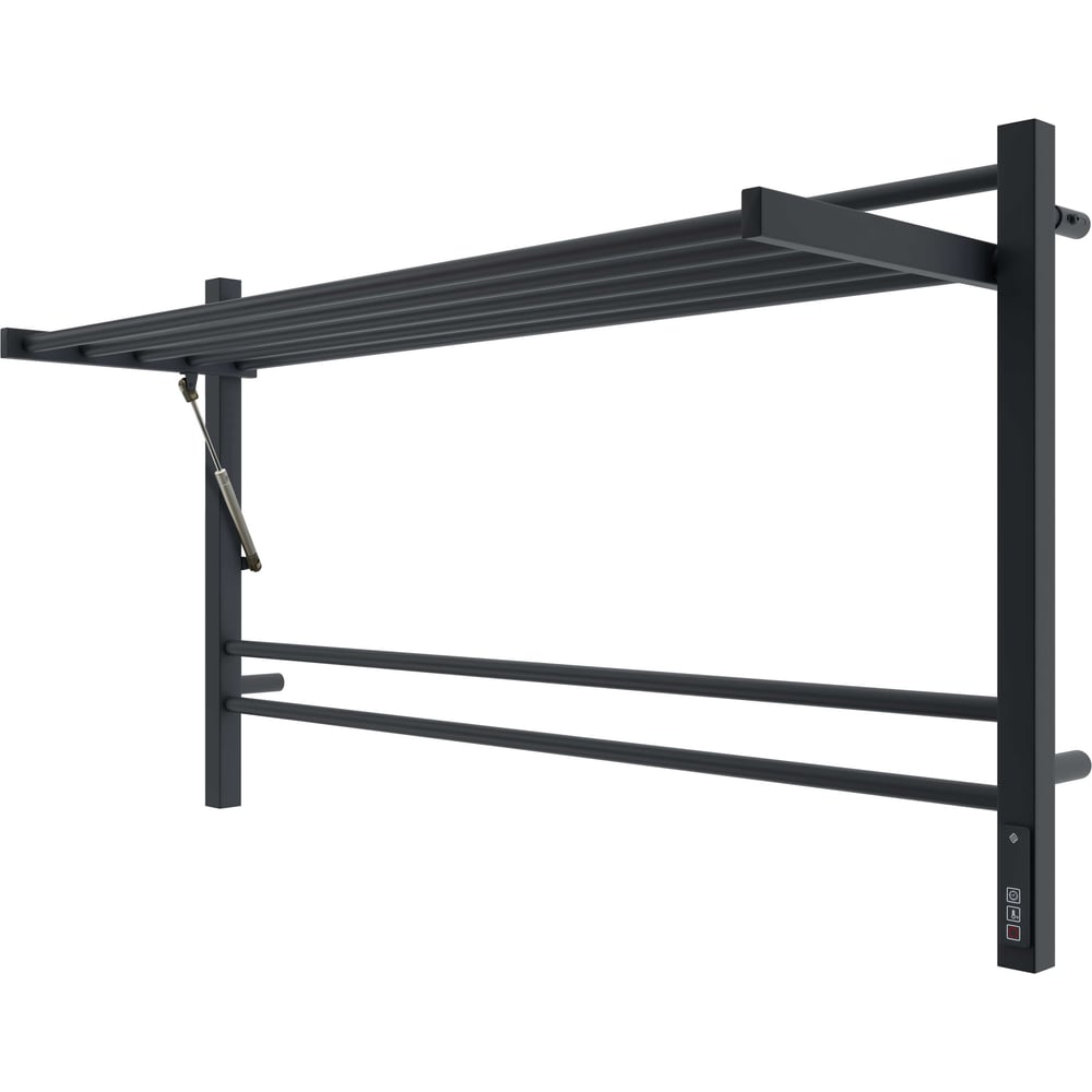 Изображение товара Электрический полотенцесушитель Terminus Горизонт П8 черный муар 1000x600 сенсор быстрый касание