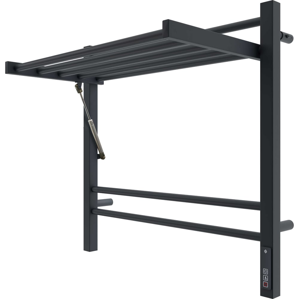 Изображение товара Электрический полотенцесушитель Terminus Горизонт П8 600x600 КС черный муар