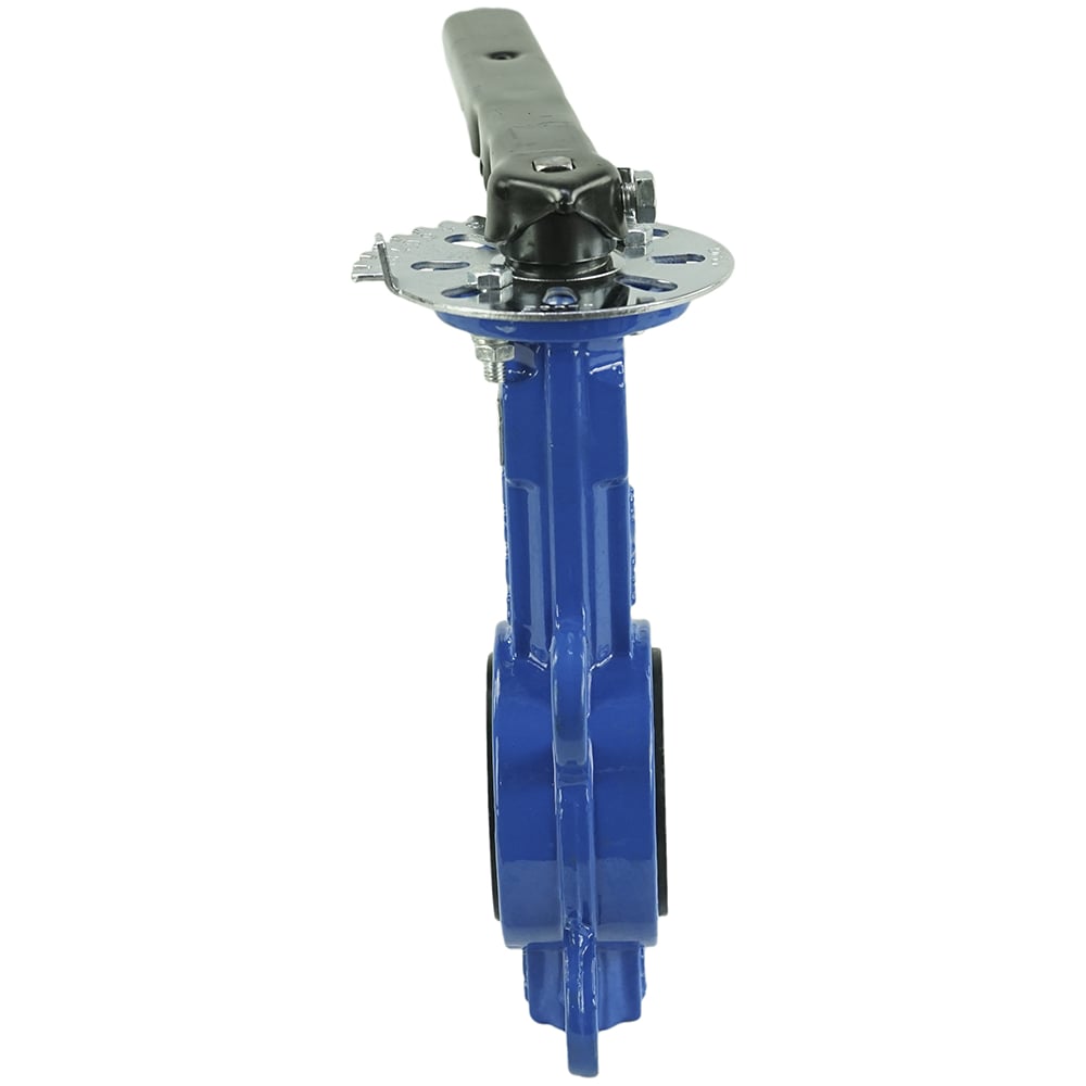 Изображение товара Дисковый поворотный затвор DN.ru GGG50-GGG40-EPDM Ду65 Ру16 с рукояткой