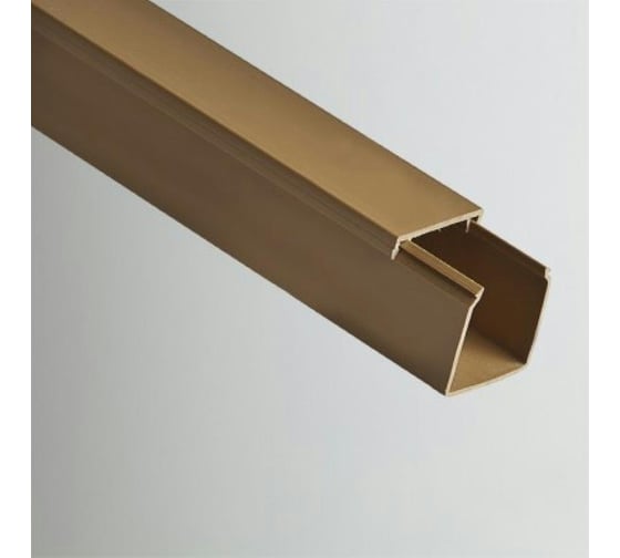 Изображение товара Кабель канал Рувинил 40x40x2000 мм коричневый РКК-40х40-К