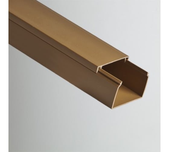 Изображение товара Кабель канал 60x40x2000 мм коричневый Рувинил РКК-60х40-К