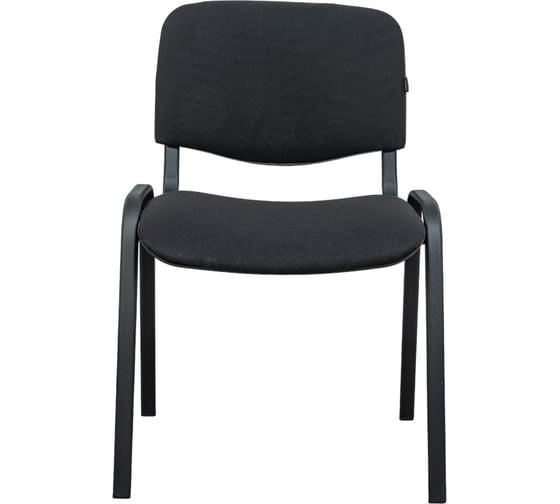 Изображение товара Стул офисный черная ткань, черные ножки Gigant GCH-02 (BL)