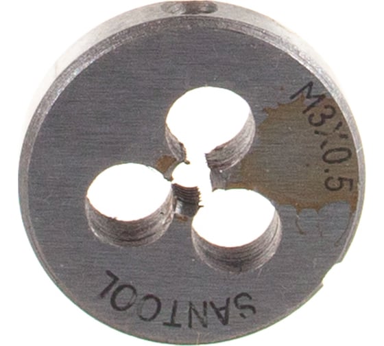 Изображение товара Плашка М3x0,5 d-20мм SANTOOL 032110-003-050