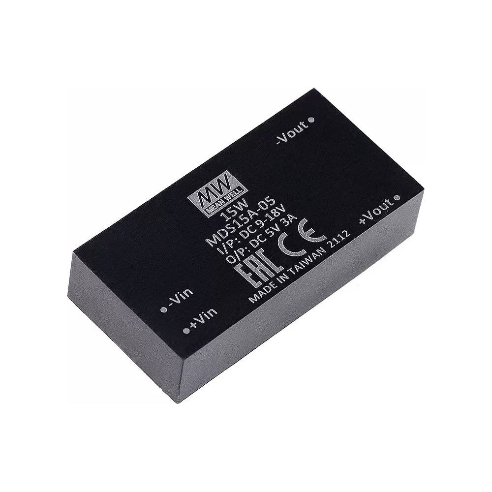Изображение товара Преобразователь Mean Well DC-DC MDS15B-05 5V 3A
