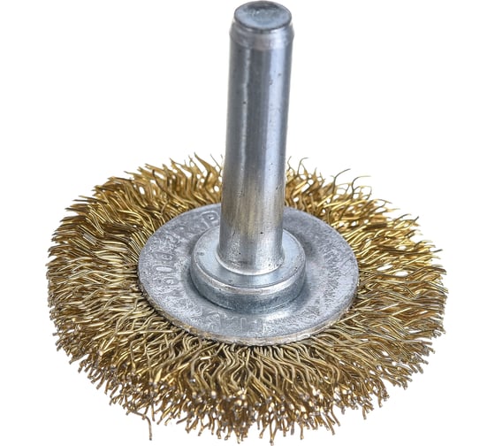 Изображение товара Щетка плоская (40 мм; волнистая 0.35 мм) для дрели Elitech 1820.076400