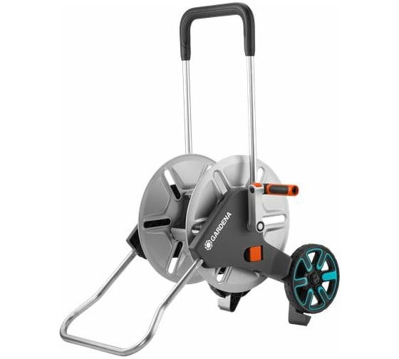 Изображение товара Металлическая тележка для шлангов GARDENA AquaRoll M 18541-20.000.00
