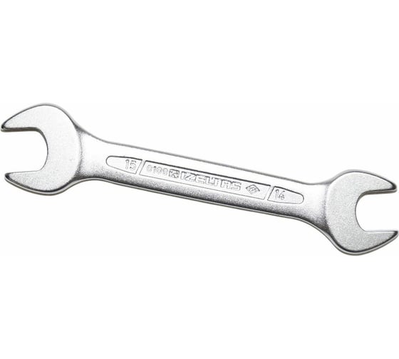 Изображение товара Ключ рожковый двусторонний IZELTAS 14х15мм , 100011415