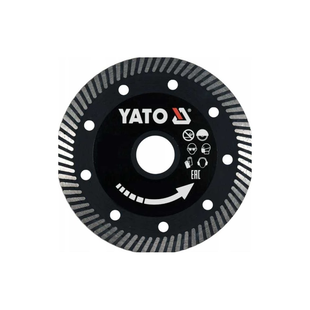 Изображение товара Диск алмазный 125 мм для керамогранита и камня YATO YT-59982