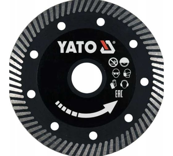 Изображение товара Диск алмазный для керамогранита, 125мм YATO YT-59982