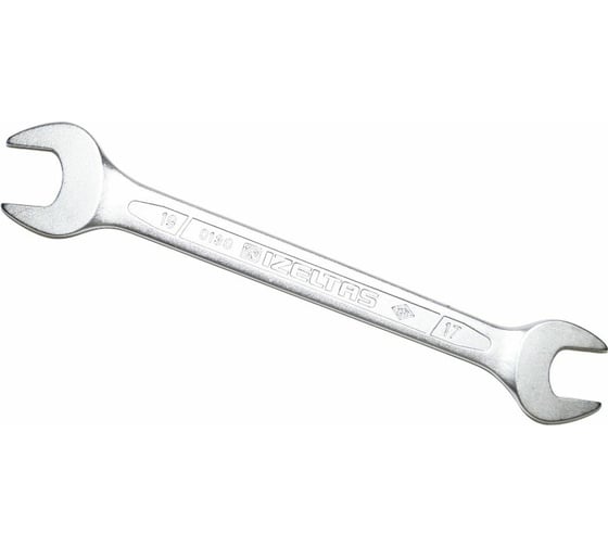 Изображение товара Ключ рожковый двусторонний IZELTAS, удлиненный 17х19мм , 130011719