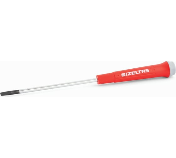 Изображение товара Отвертка для клемм с прямым шлицем 3х125 мм IZELTAS 4500173125