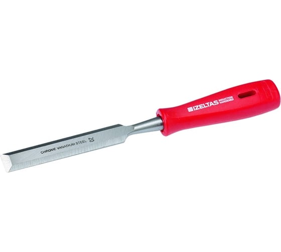 Изображение товара Стамеска плоская 12 мм с ПП рукояткой IZELTAS 5010230012