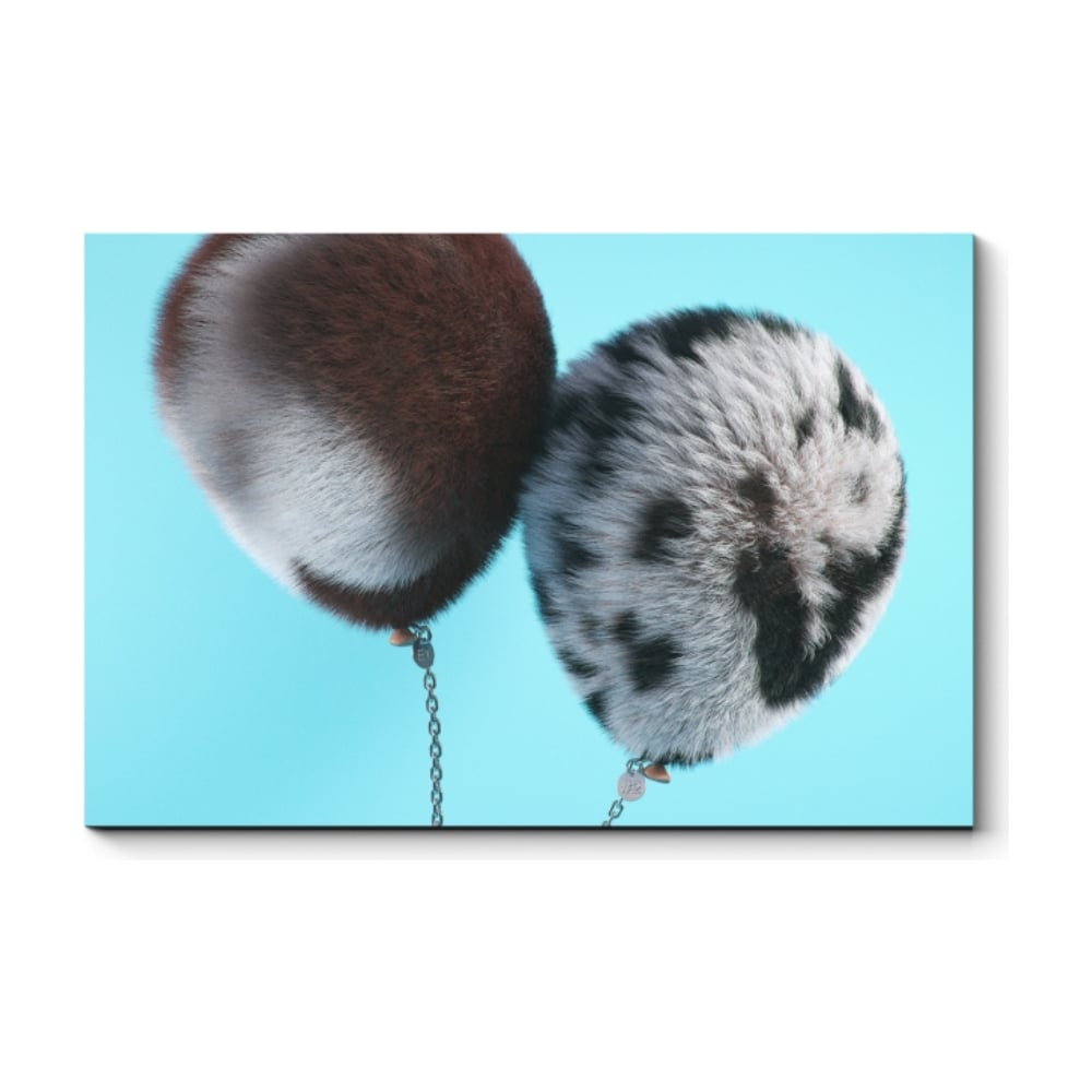 Картина Picsis открытка евро 23 февраля конгрев тиснение воздушные шары 11х21 5 см