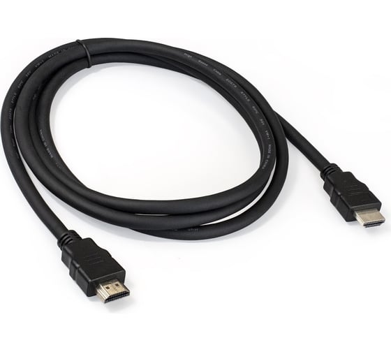 Изображение товара Кабель ExeGate HDMI EX-CC-HDMI2-1.8 19M 19M, v2.0, 1,8м, 4K UHD, Ethernet, позолоченные контакты 287730