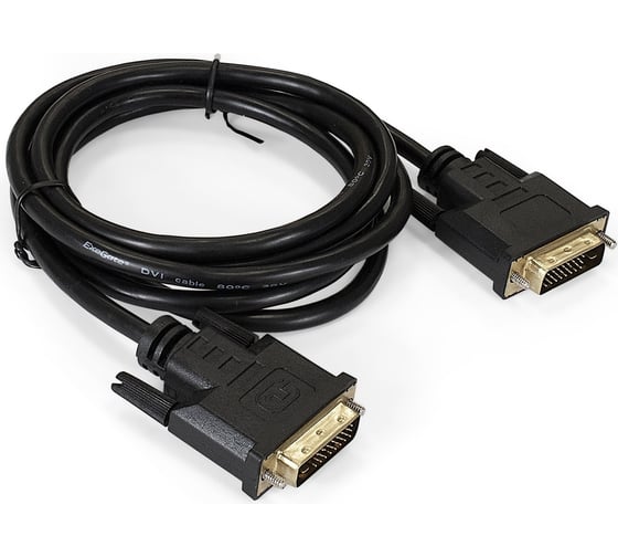 Изображение товара Кабель ExeGate DVI dual link EX-CC-DVI2-1.8 25M 25M, 1,8м, позолоченные контакты 257294