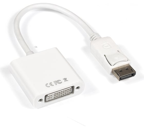 Изображение товара Кабель ExeGate-переходник DisplayPort-DVI EX-DPM-DVIF-0.15 20M 19F, 0,15м 284909