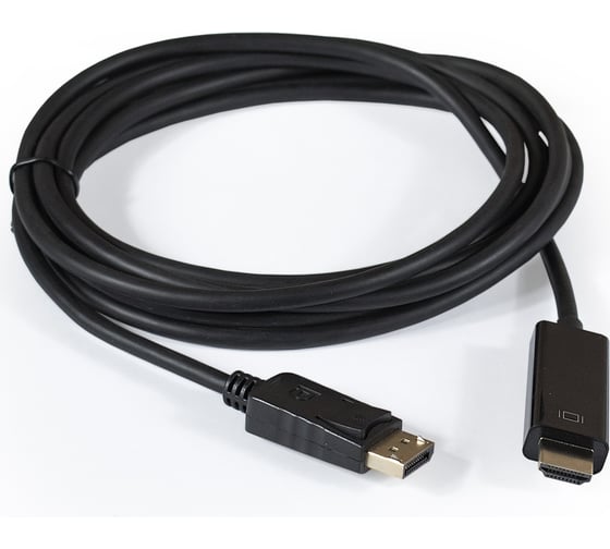 Изображение товара Кабель ExeGate DisplayPort-HDMI EX-CC-DP-HDMI-3.0 20M 19M, 3м, экран 284917