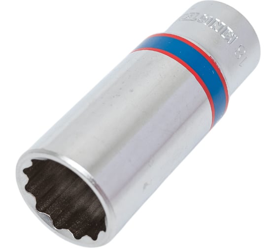 Изображение товара Головка торцевая глубокая двенадцатигранная (18 мм; 3/8) KING TONY 323018M