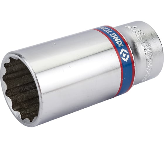 Изображение товара Головка торцевая глубокая двенадцатигранная (22 мм; 3/8) KING TONY 323022M