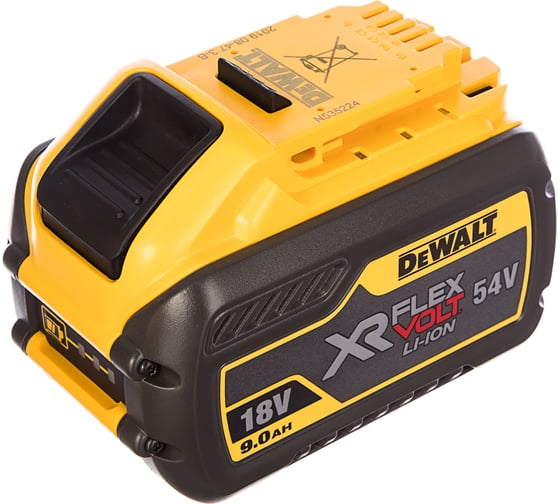 Изображение товара Аккумуляторная батарея XR FLEXVOLT Li-Ion 18В, 9 Ач / 54В, 3 Ач DEWALT DCB547