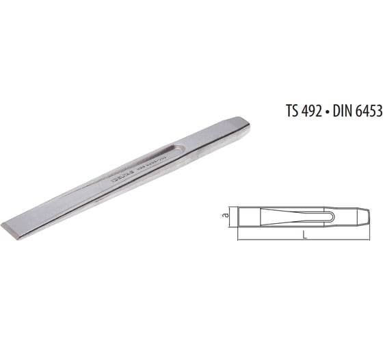 Изображение товара Плоское зубило 150мм IZELTAS 5500230150