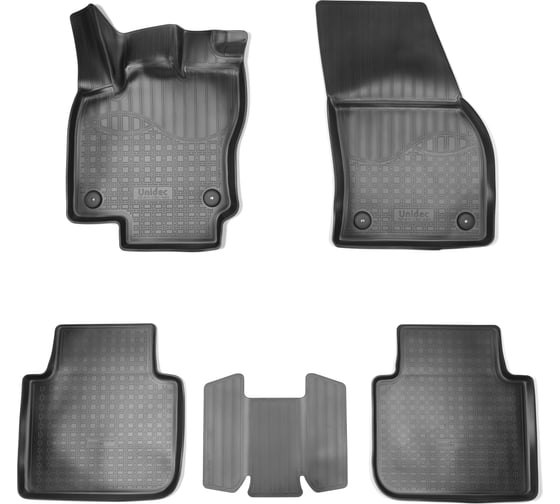 Изображение товара Салонные коврики UNIDEC НОР-ПЛАСТ для Seat Tarraco 3D (2018) NPA11-C80-680