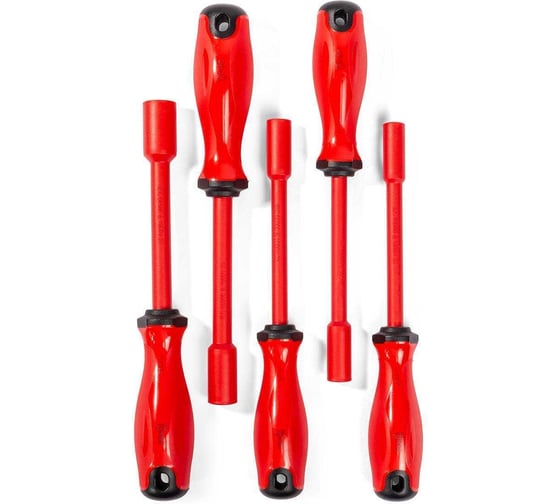 Изображение товара Набор торцевых диэлектрических отверток КВТ НИО-2205-Т серия ПРОФИ 88927