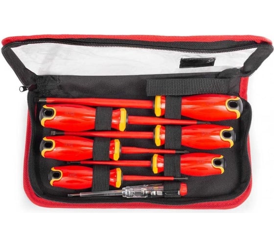 Изображение товара Набор диэлектрических отверток КВТ НИО-2207 серия СЛИМ 88933